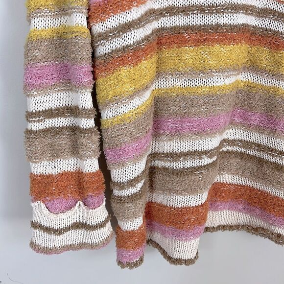 Show Me Your Mumu Women's Oversized Rainbow Sweater Size XS - Picture 3 of 9
